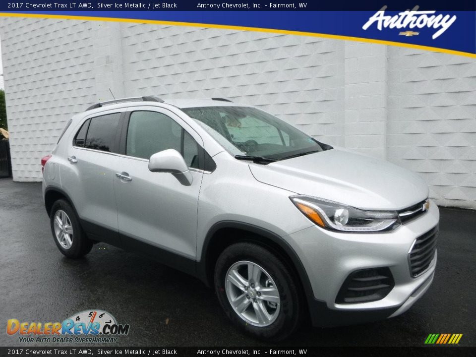 2017 Chevrolet Trax LT AWD Silver Ice Metallic / Jet Black Photo #1