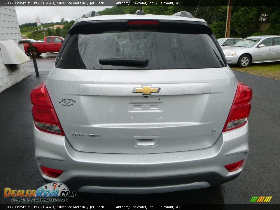 2017 Chevrolet Trax LT AWD Silver Ice Metallic / Jet Black Photo #5