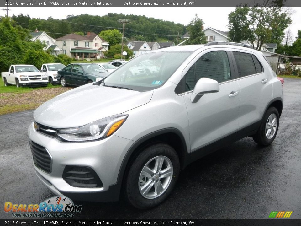 2017 Chevrolet Trax LT AWD Silver Ice Metallic / Jet Black Photo #7