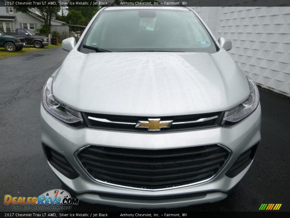 2017 Chevrolet Trax LT AWD Silver Ice Metallic / Jet Black Photo #8