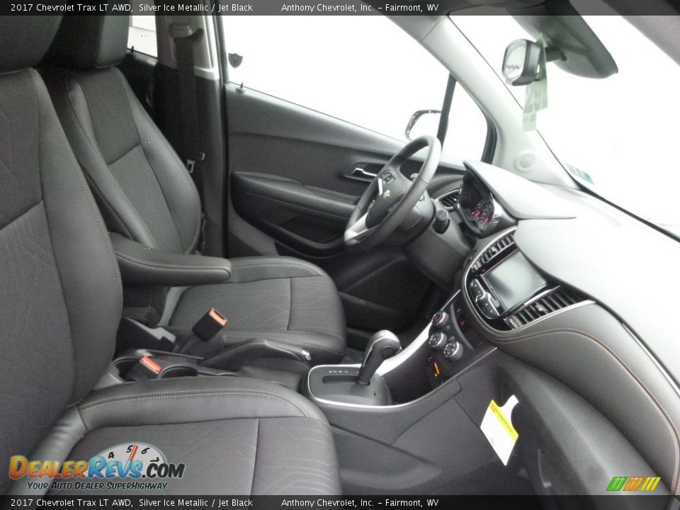 2017 Chevrolet Trax LT AWD Silver Ice Metallic / Jet Black Photo #9