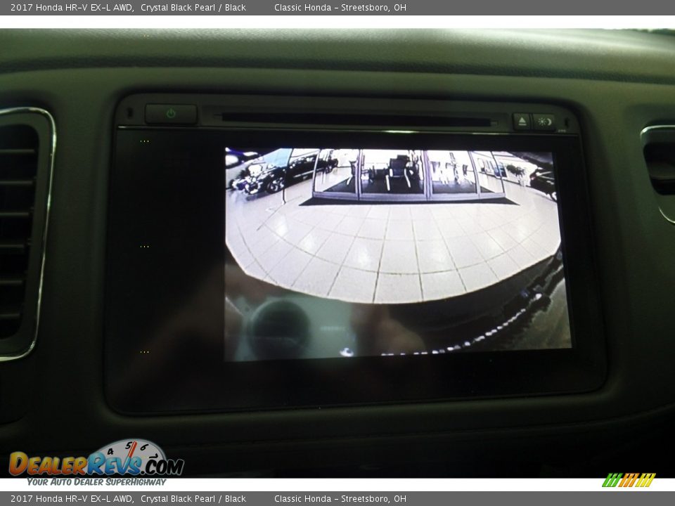 2017 Honda HR-V EX-L AWD Crystal Black Pearl / Black Photo #13