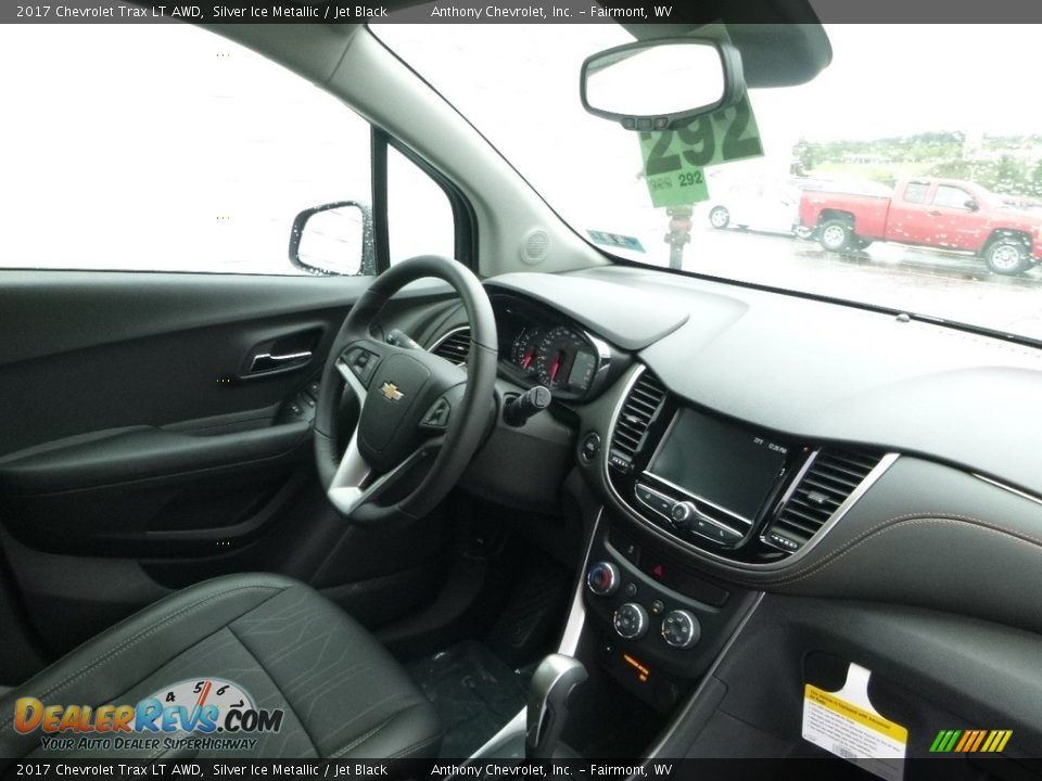 2017 Chevrolet Trax LT AWD Silver Ice Metallic / Jet Black Photo #10