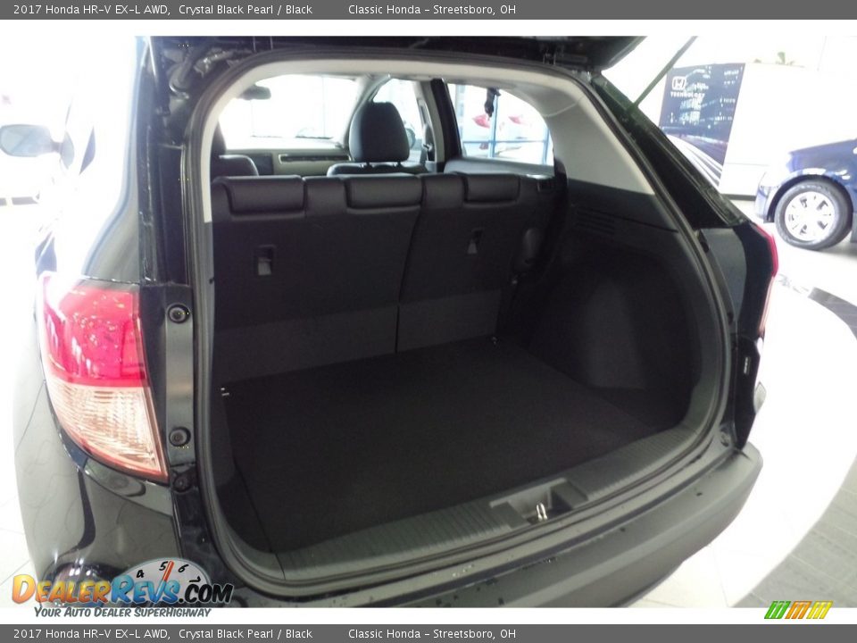 2017 Honda HR-V EX-L AWD Crystal Black Pearl / Black Photo #14