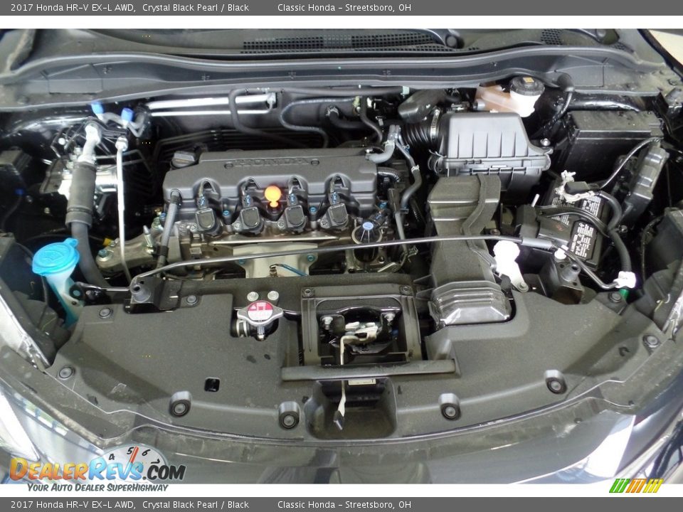 2017 Honda HR-V EX-L AWD Crystal Black Pearl / Black Photo #15