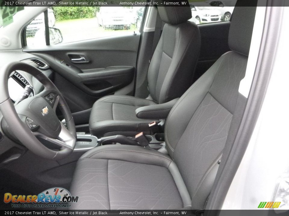 2017 Chevrolet Trax LT AWD Silver Ice Metallic / Jet Black Photo #15