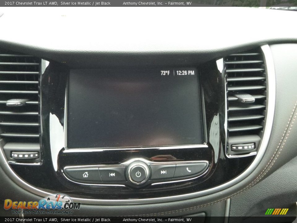 2017 Chevrolet Trax LT AWD Silver Ice Metallic / Jet Black Photo #17