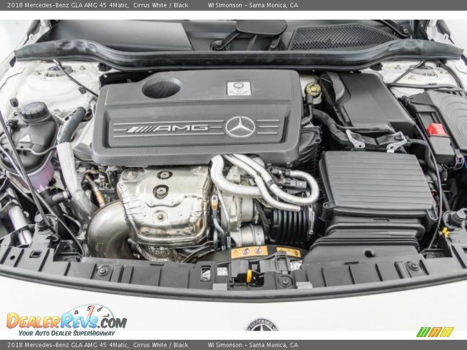 2018 Mercedes-Benz GLA AMG 45 4Matic 2.0 Liter Twin-Turbocharged DOHC 16-Valve VVT 4 Cylinder Engine Photo #8