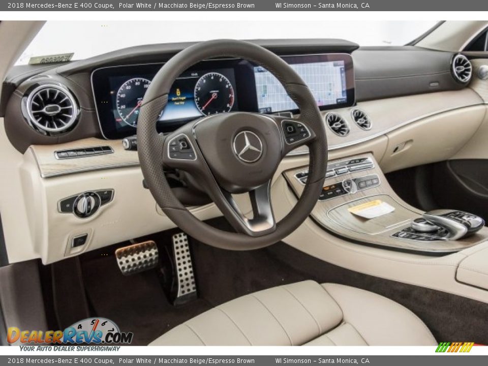 Dashboard of 2018 Mercedes-Benz E 400 Coupe Photo #6
