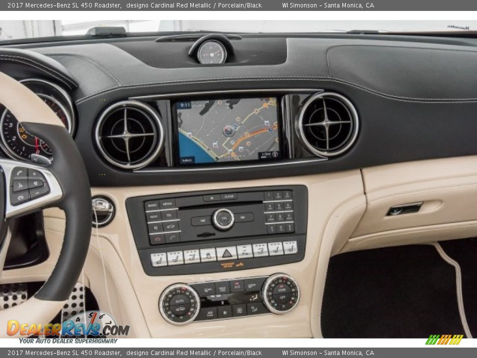Controls of 2017 Mercedes-Benz SL 450 Roadster Photo #5