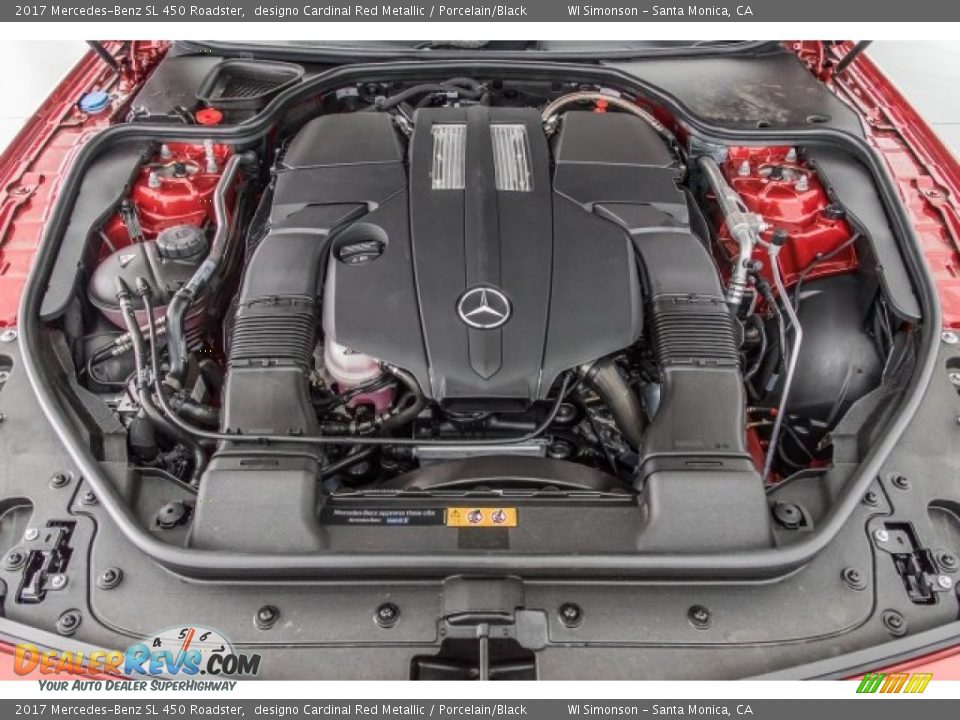 2017 Mercedes-Benz SL 450 Roadster 3.0 Liter DI biturbo DOHC 24-Valve VVT V6 Engine Photo #10