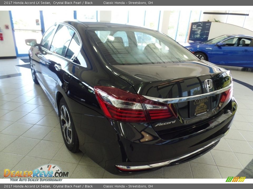 2017 Honda Accord LX Sedan Crystal Black Pearl / Black Photo #2