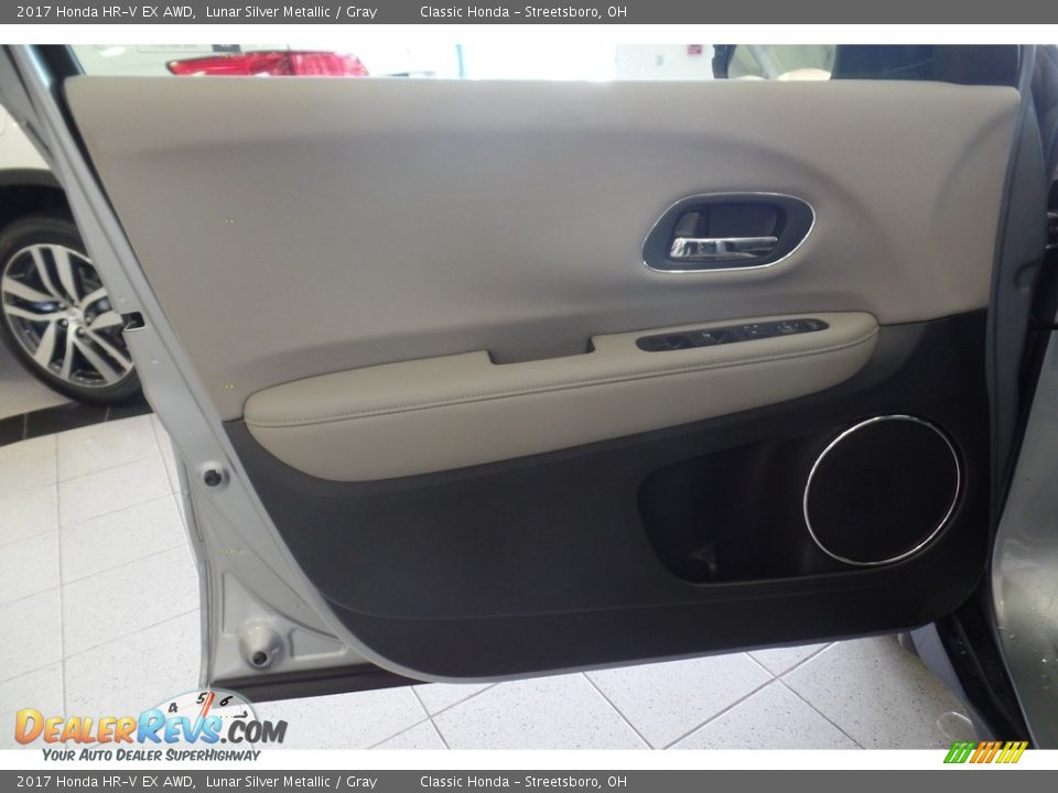 2017 Honda HR-V EX AWD Lunar Silver Metallic / Gray Photo #5