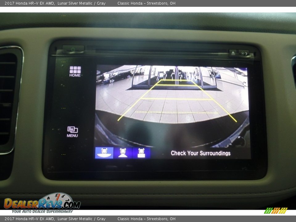 2017 Honda HR-V EX AWD Lunar Silver Metallic / Gray Photo #12