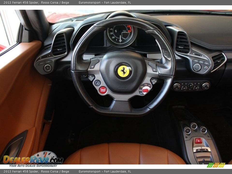 2013 Ferrari 458 Spider Steering Wheel Photo #4