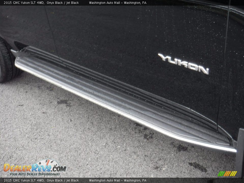 2015 GMC Yukon SLT 4WD Onyx Black / Jet Black Photo #4