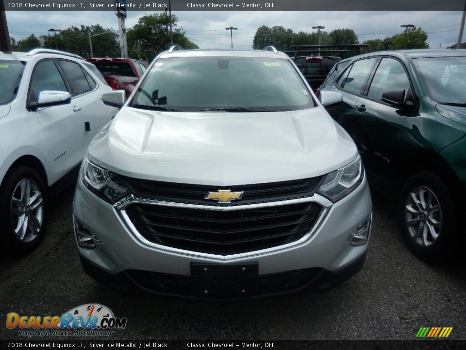 2018 Chevrolet Equinox LT Silver Ice Metallic / Jet Black Photo #2