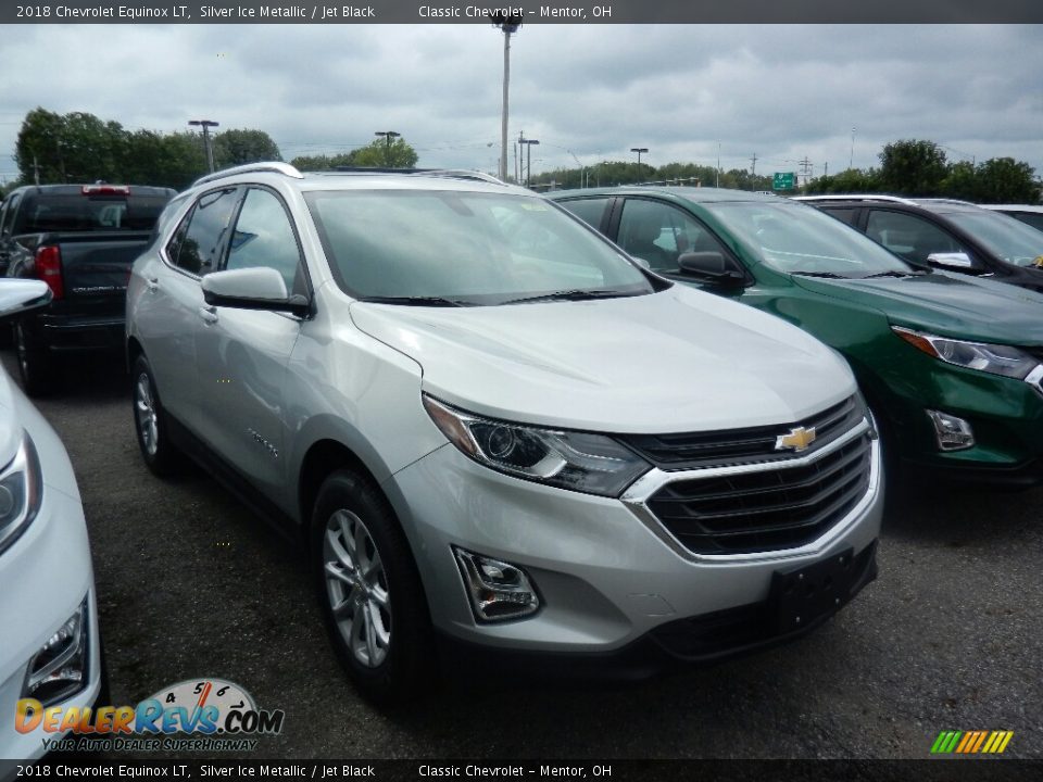 2018 Chevrolet Equinox LT Silver Ice Metallic / Jet Black Photo #3