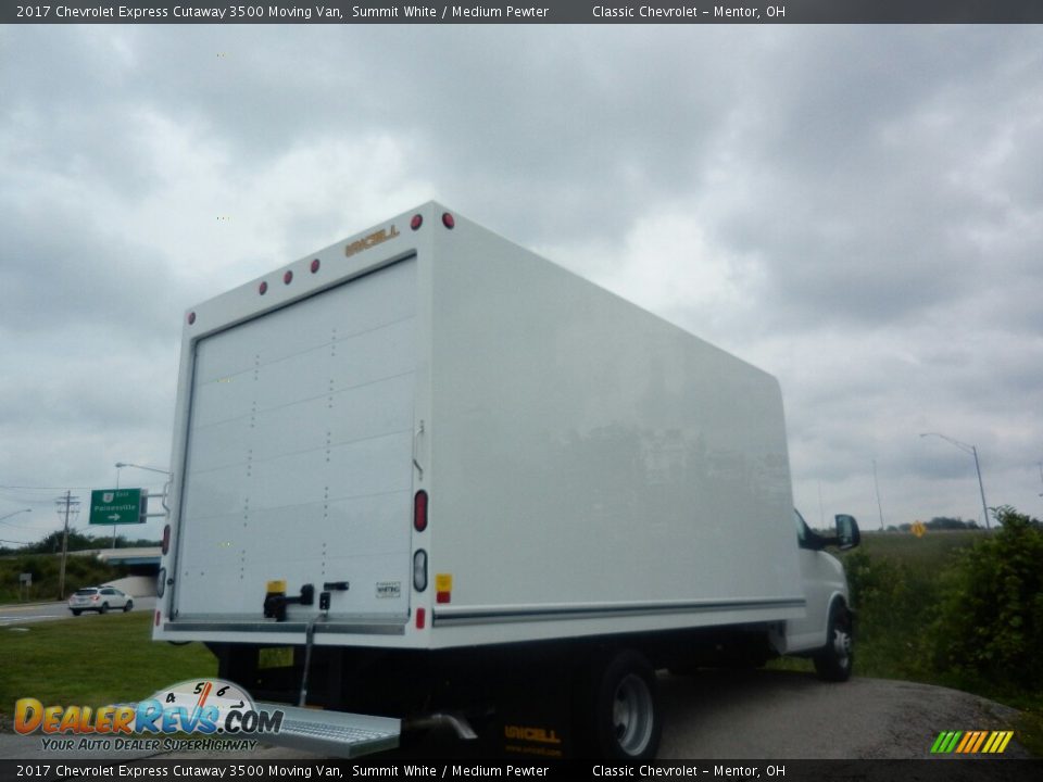 2017 Chevrolet Express Cutaway 3500 Moving Van Summit White / Medium Pewter Photo #4