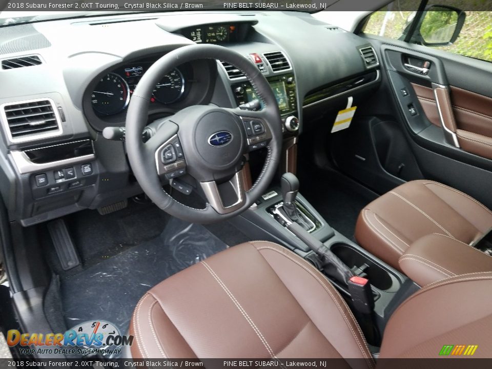 Brown Interior - 2018 Subaru Forester 2.0XT Touring Photo #9