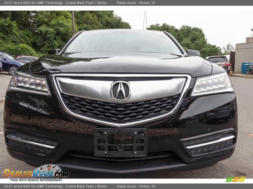 2015 Acura MDX SH-AWD Technology Crystal Black Pearl / Ebony Photo #2