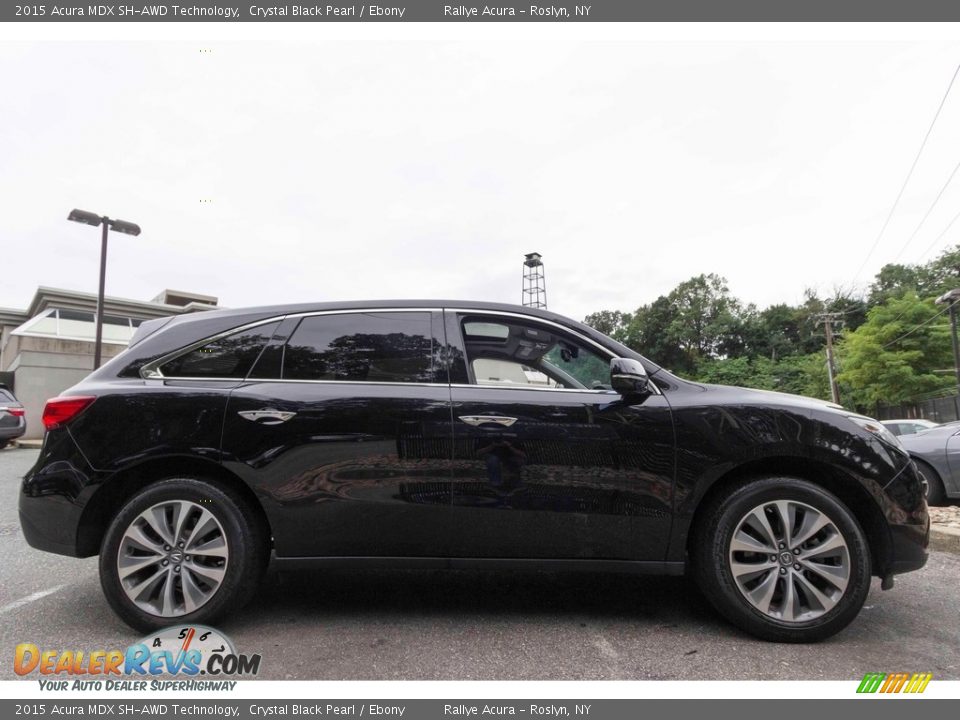 2015 Acura MDX SH-AWD Technology Crystal Black Pearl / Ebony Photo #3