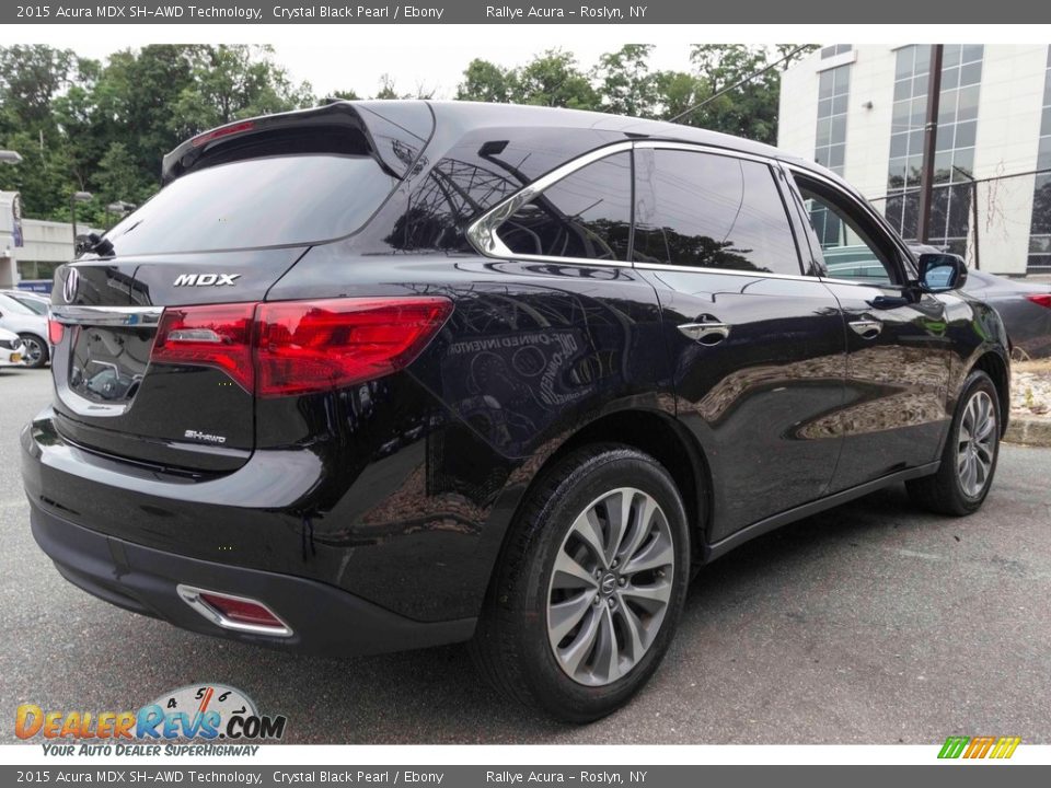 2015 Acura MDX SH-AWD Technology Crystal Black Pearl / Ebony Photo #4