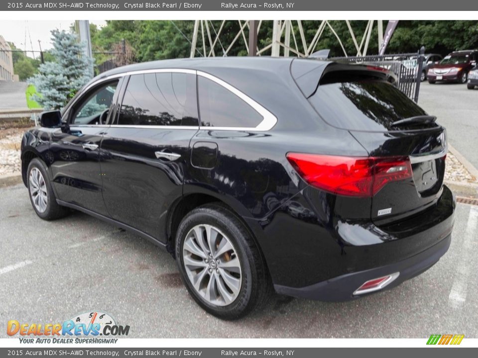 2015 Acura MDX SH-AWD Technology Crystal Black Pearl / Ebony Photo #6