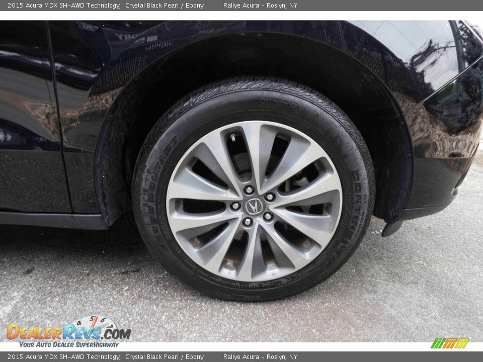 2015 Acura MDX SH-AWD Technology Crystal Black Pearl / Ebony Photo #7