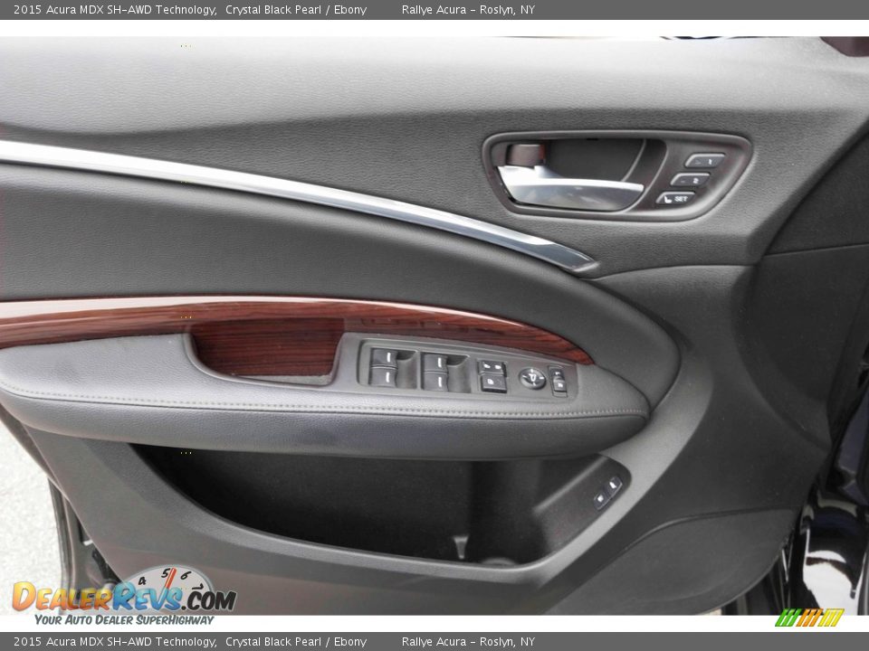 2015 Acura MDX SH-AWD Technology Crystal Black Pearl / Ebony Photo #8