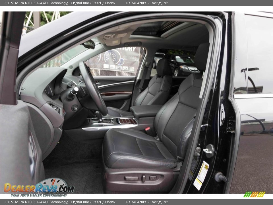 2015 Acura MDX SH-AWD Technology Crystal Black Pearl / Ebony Photo #9