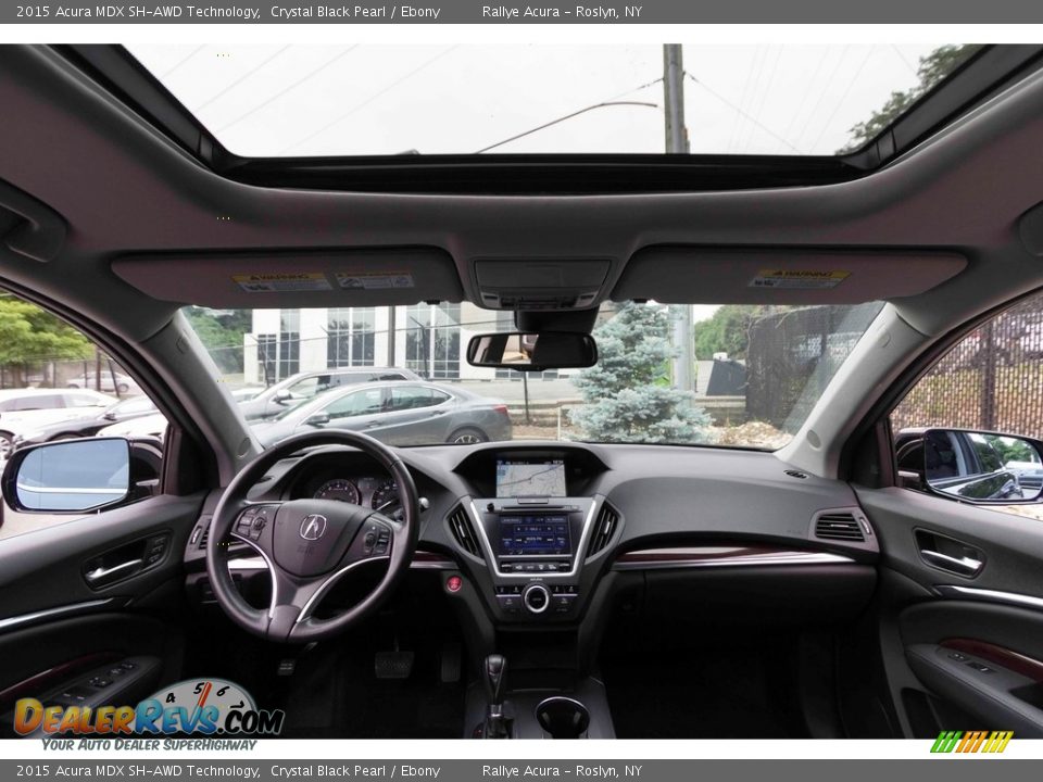 2015 Acura MDX SH-AWD Technology Crystal Black Pearl / Ebony Photo #11