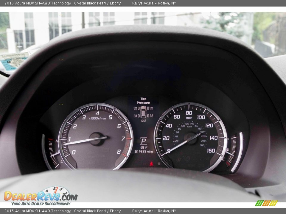 2015 Acura MDX SH-AWD Technology Crystal Black Pearl / Ebony Photo #17
