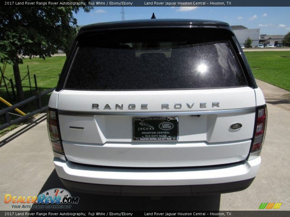 2017 Land Rover Range Rover Autobiography Fuji White / Ebony/Ebony Photo #8