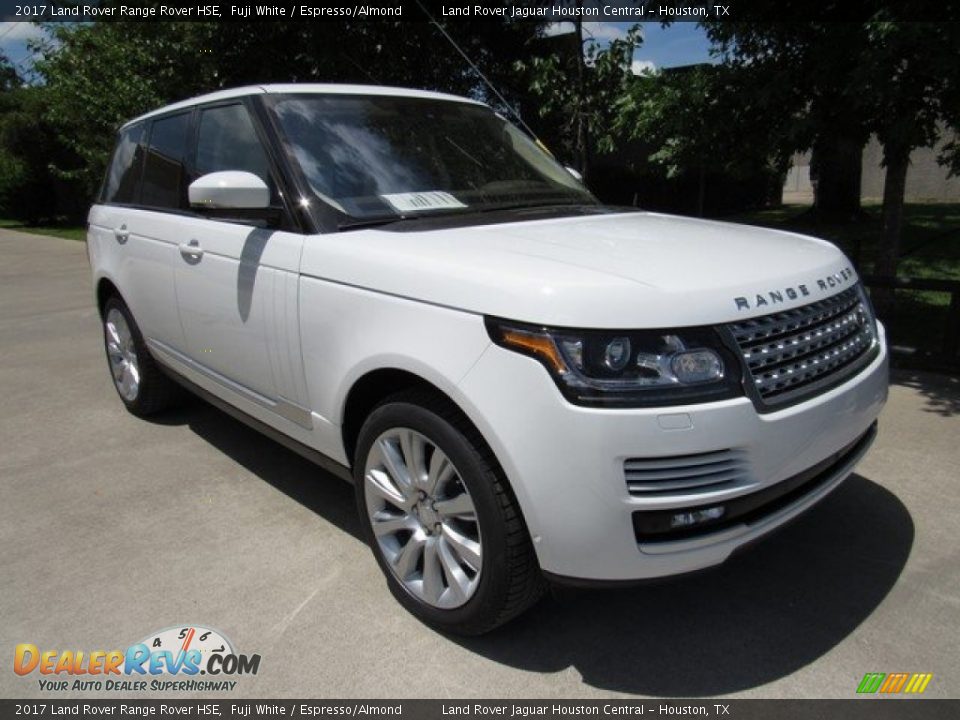 2017 Land Rover Range Rover HSE Fuji White / Espresso/Almond Photo #2