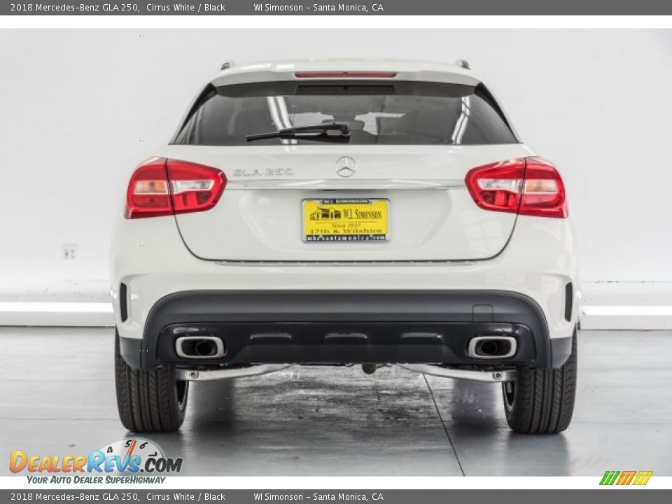 2018 Mercedes-Benz GLA 250 Cirrus White / Black Photo #4
