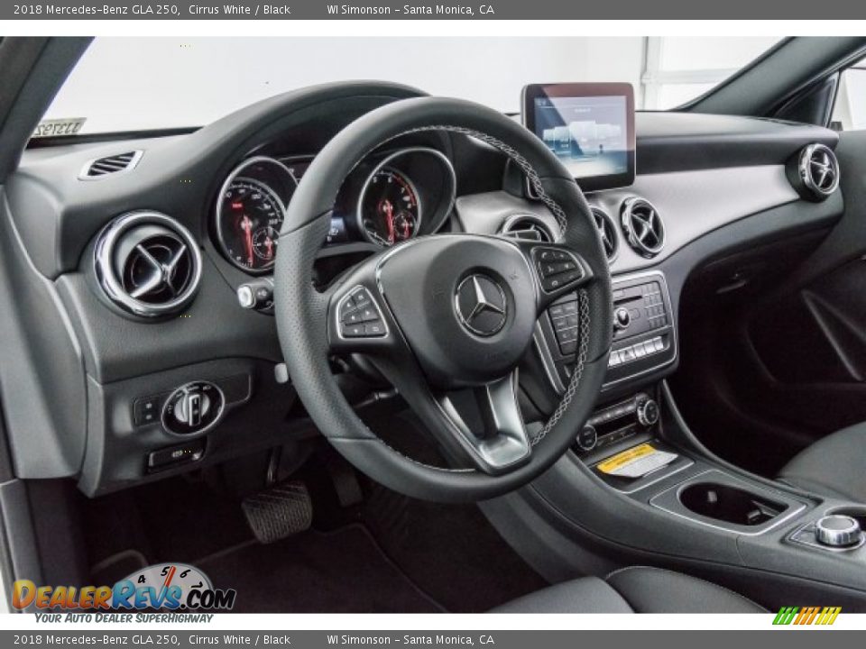 2018 Mercedes-Benz GLA 250 Cirrus White / Black Photo #6