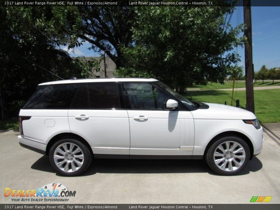 2017 Land Rover Range Rover HSE Fuji White / Espresso/Almond Photo #6