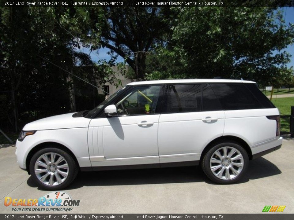2017 Land Rover Range Rover HSE Fuji White / Espresso/Almond Photo #11