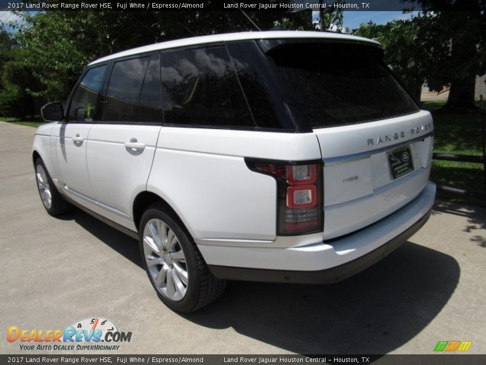 2017 Land Rover Range Rover HSE Fuji White / Espresso/Almond Photo #12