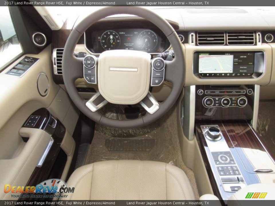 2017 Land Rover Range Rover HSE Fuji White / Espresso/Almond Photo #13