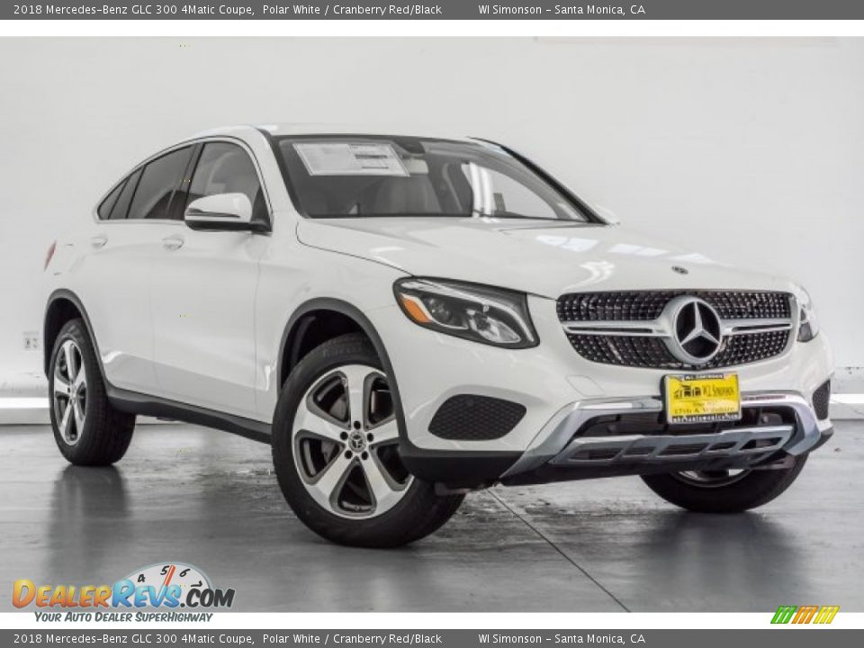 Front 3/4 View of 2018 Mercedes-Benz GLC 300 4Matic Coupe Photo #11