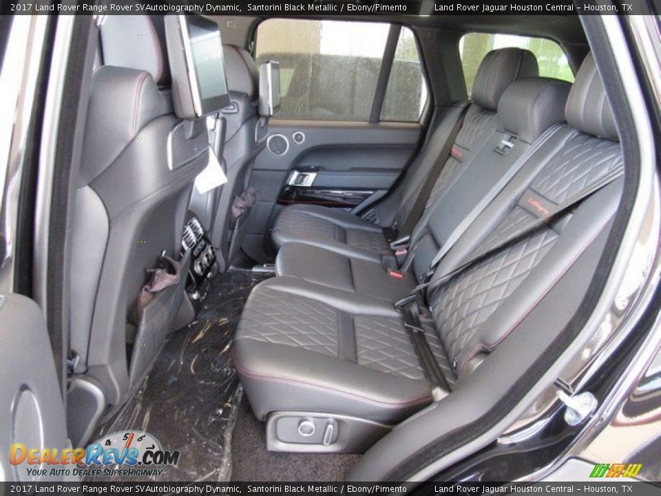 Rear Seat of 2017 Land Rover Range Rover SVAutobiography Dynamic Photo #5