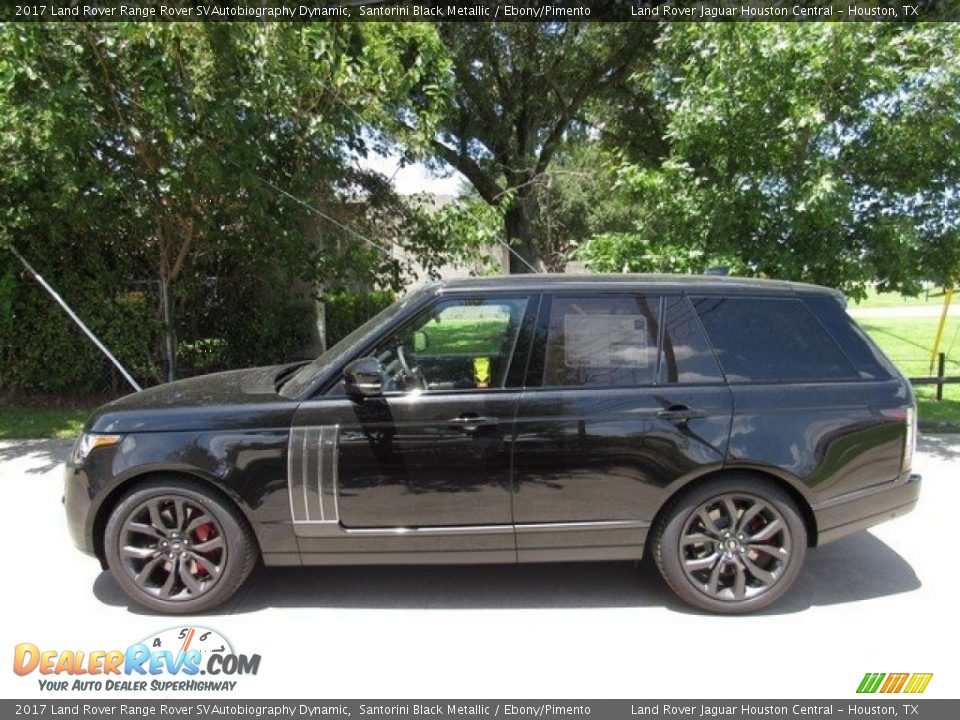 Santorini Black Metallic 2017 Land Rover Range Rover SVAutobiography Dynamic Photo #11