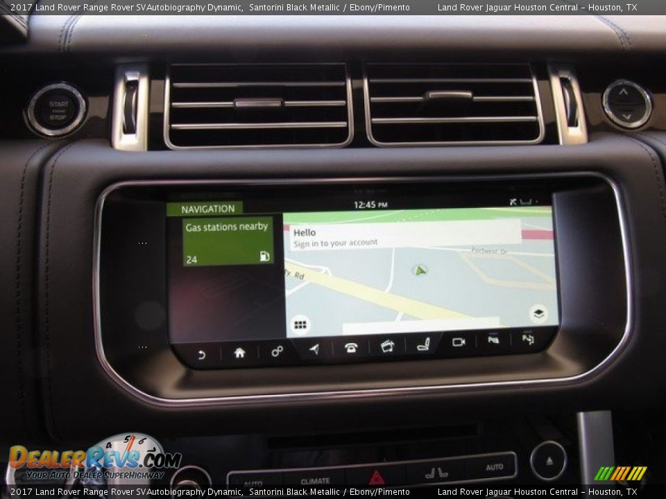 Navigation of 2017 Land Rover Range Rover SVAutobiography Dynamic Photo #21