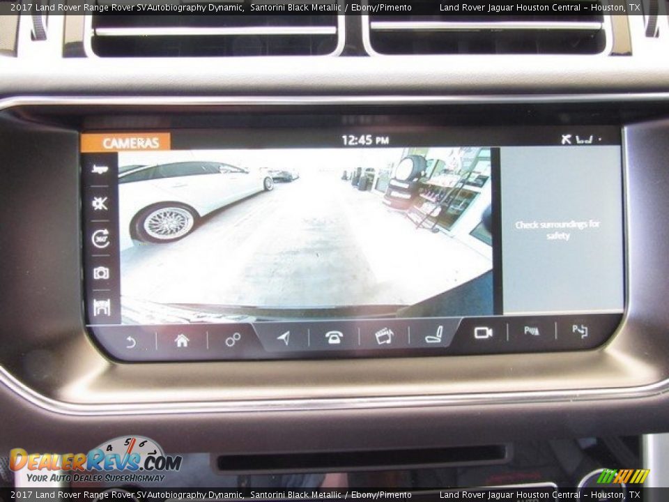 2017 Land Rover Range Rover SVAutobiography Dynamic Santorini Black Metallic / Ebony/Pimento Photo #22