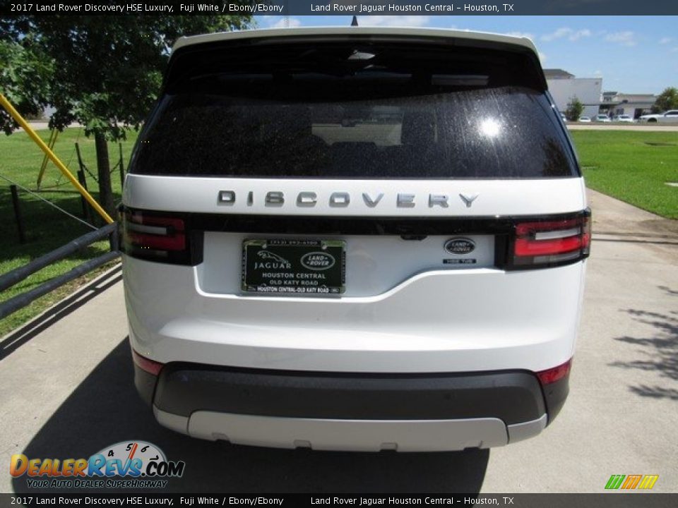2017 Land Rover Discovery HSE Luxury Fuji White / Ebony/Ebony Photo #8