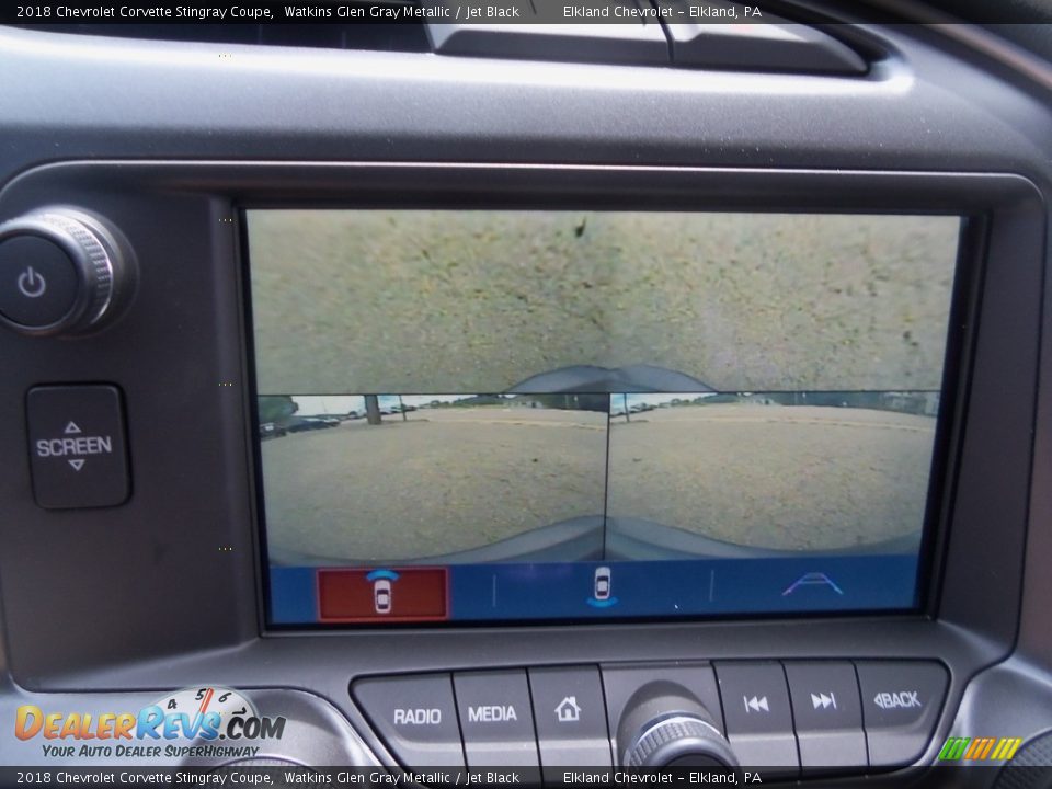 2018 Chevrolet Corvette Stingray Coupe Watkins Glen Gray Metallic / Jet Black Photo #29