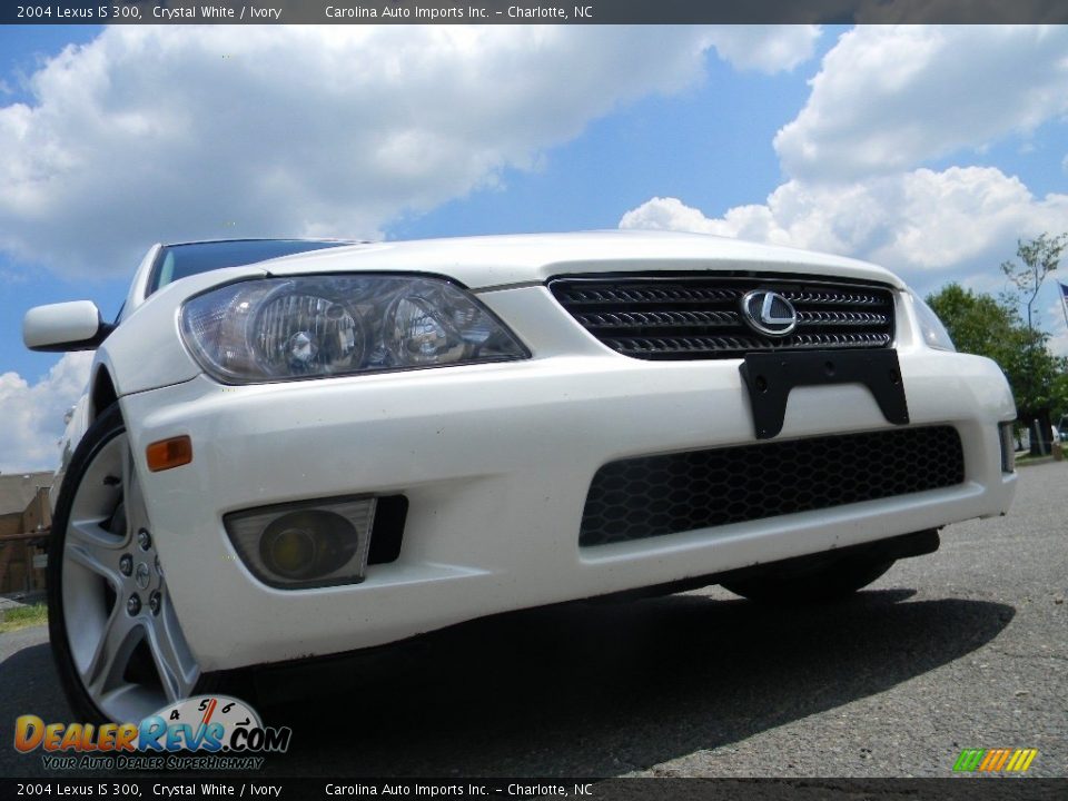 2004 Lexus IS 300 Crystal White / Ivory Photo #1