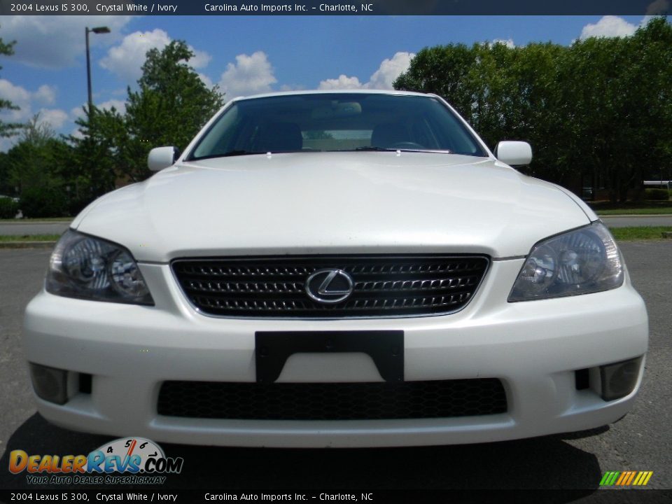 2004 Lexus IS 300 Crystal White / Ivory Photo #4